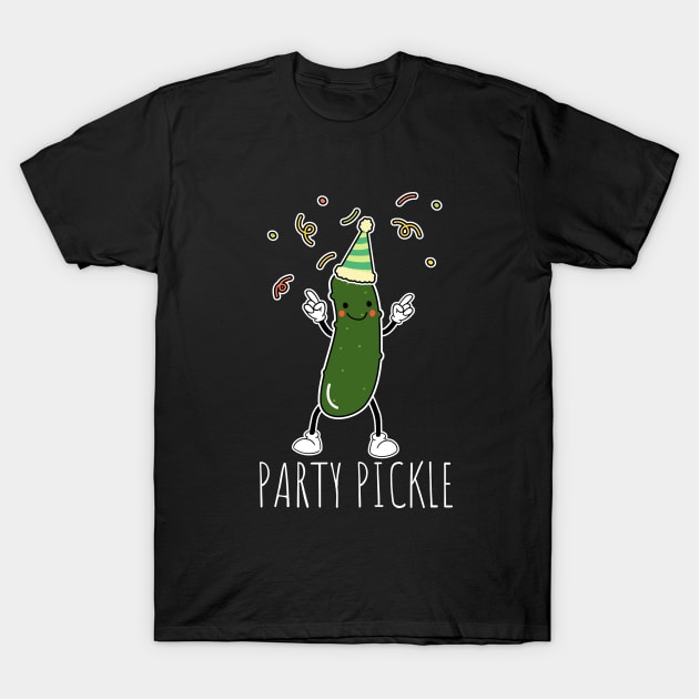 Party Pickle Funny T-Shirt by DesignArchitect